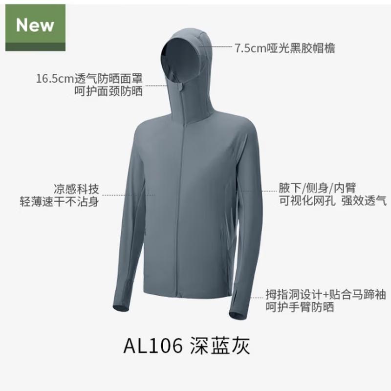 Beneath Men s Breathable Cool-Touch Sun Protection Jacket