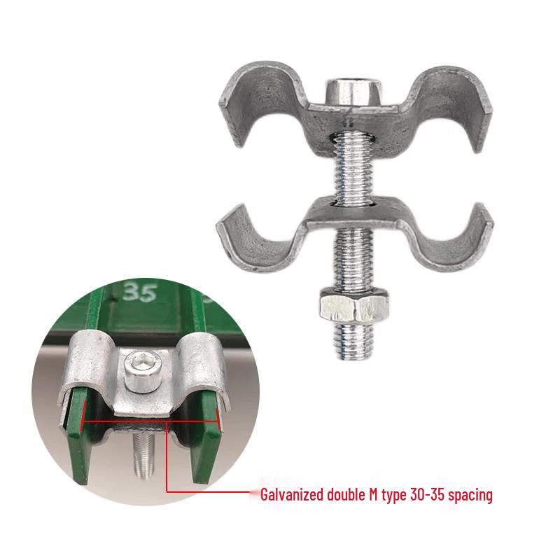 Saizeisi Galvanized Double M-type Steel Grating Clamp