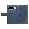 For Google Pixel 8 Pro Case Lines Pattern PU Leather Wallet Folio Phone Cover