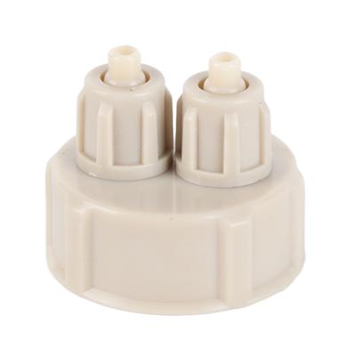 SelfControl CO2 Generator Quick Twisting Double Connector Bottle Capsule for Aquarium(A )