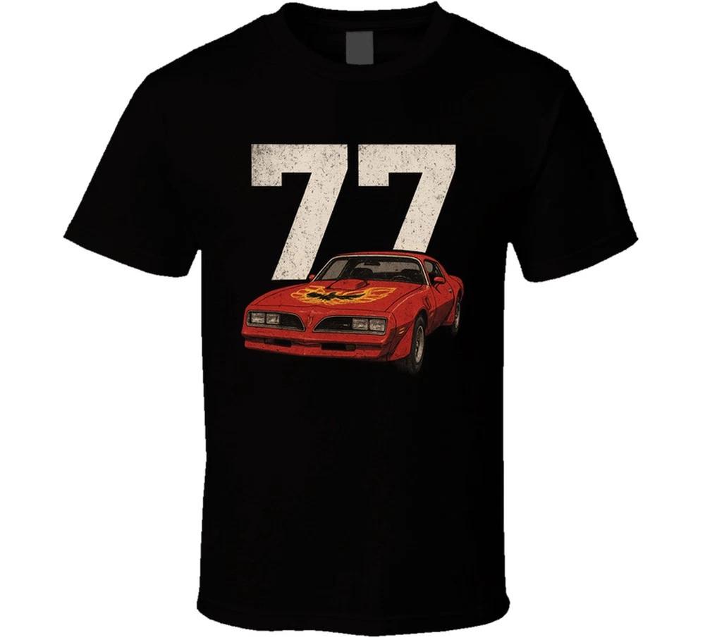 1977 Firebird Trans Am Muscle Car Fan T Shirt