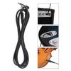 Guitar Cable 3M Connecting Cable for Electric Guitar Bass Keyboard Instrument Noise Reduction Audio Cable 6.35 Plugs 1/5/10 Pcs