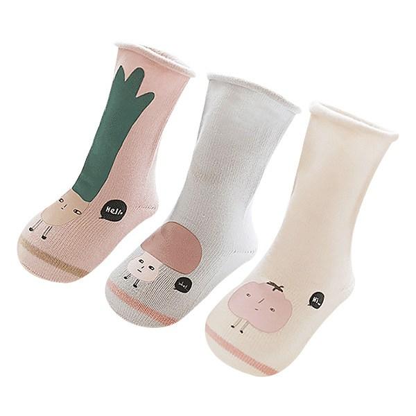

Комплект носков до щиколотки Mom s Care, 3 шт., корейские детские товары