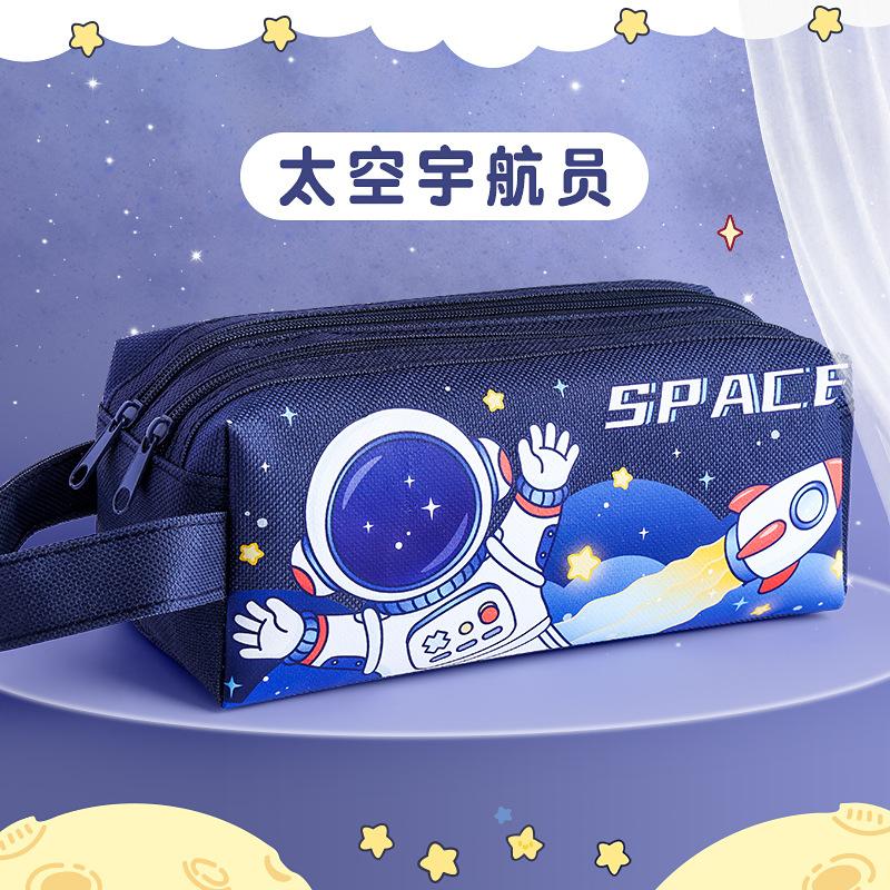 

Large capacity transparent pencil case high value girl 2025 new simple multi-functional stationery box girl