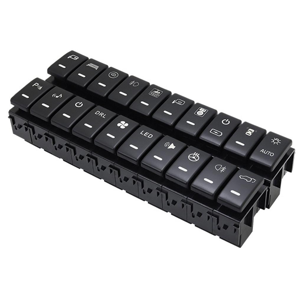 Cars Switch Small Control Switches High Fit Wide Application Multifunctional Cars Button Automobile Replacement Parts Fittings