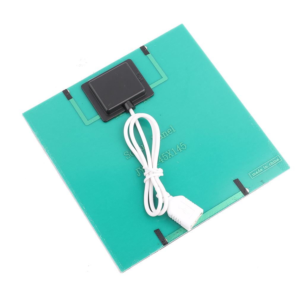 3W 6V Outdoor Solar Panel Portable Mini Fan USB Cooling Kit Accessory