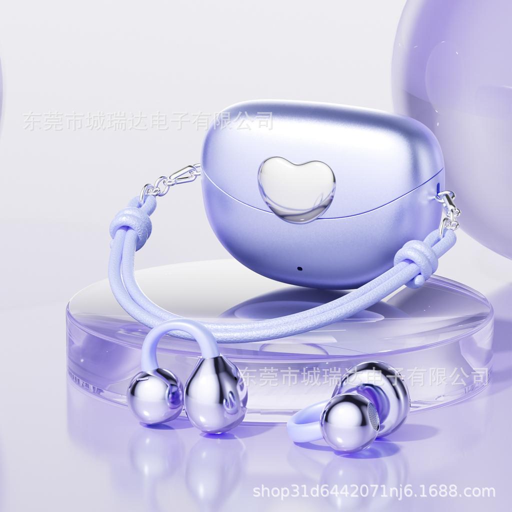 New Product Long Battery Life Cross-Border New Model M106Clip-on OWS Non-in-ear Open Heart Bluetooth Earphones Private Model