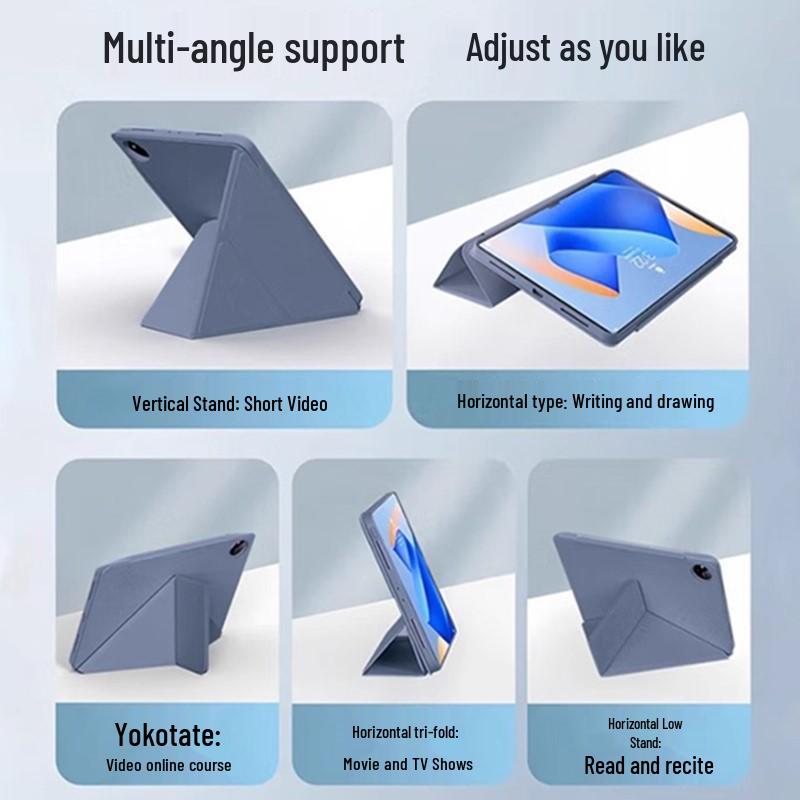 Drop-Proof Silicone Case for iPad 5th Gen (2017) with 3+Y Support, Compatible with A1822