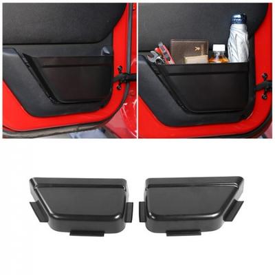 2x Rear Car Door Storage Box Organizer Tray for 4-DoorJeep Wrangler JK 2011-2017