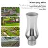 Stainless Steel Pond Water Fountain Nozzle Cedar Spray Fountain Head  Garden Pond Use