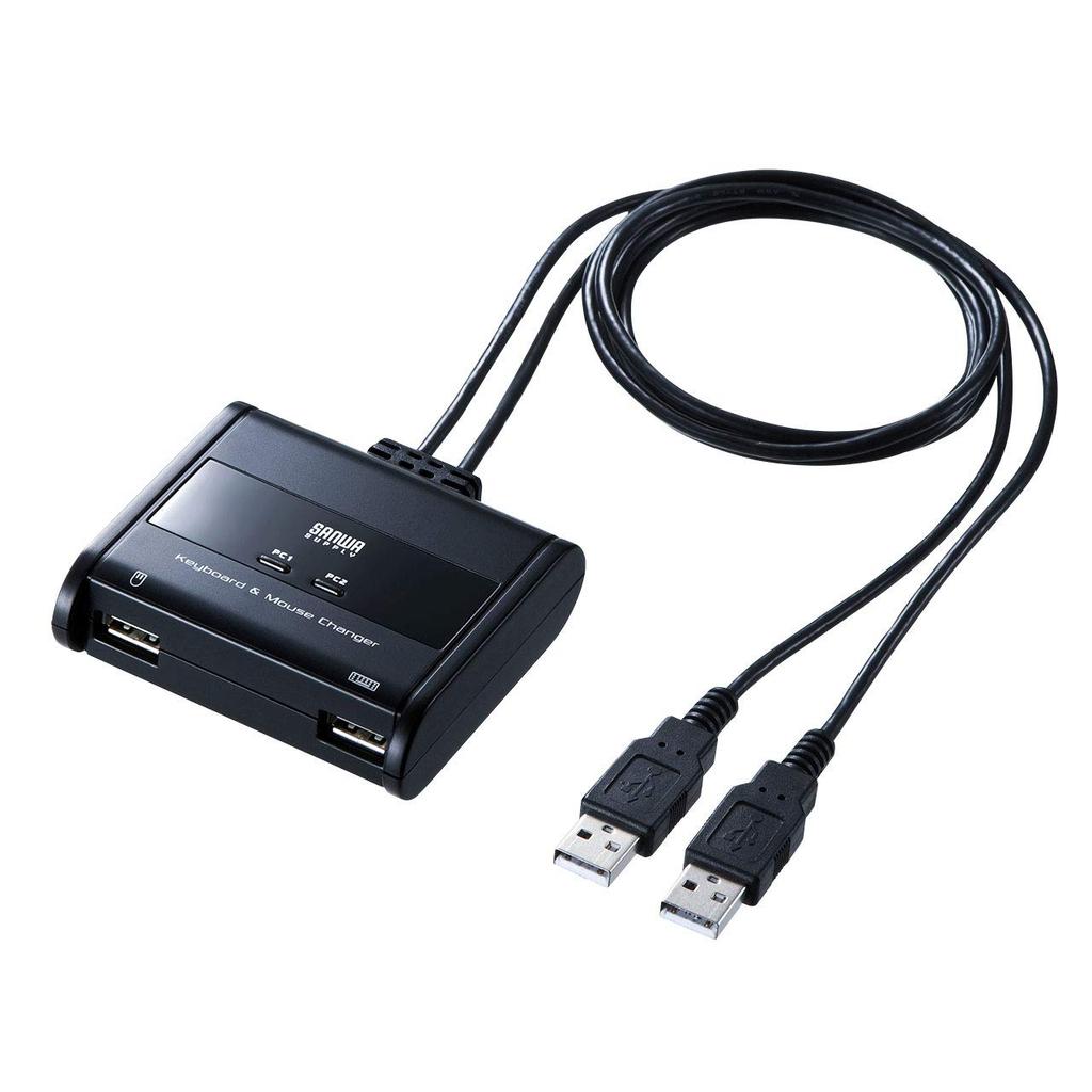 Sanwa Supply SW-KM2UU Keyboard and Mouse Switch (2:1)