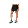 Asics Fujitrail Elite Actibreeze Solid Color Comfortable Fashion Versatile Three-Quarter Casual Shorts Women shorts Black 2012D205-001