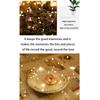 LED Fairy Lights Battery Operated String Lights 6.6FT 20 LEDs Copper Wire Mason Jar Light Waterproof for Indoor Outdoor Decor