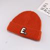 Versatile Face protecting Small Ear Protecting Hat Korean Version Dopamine Letters Warm Knitted Hat for Women