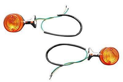 Bike Parts Center Rear Turn Signal Set Orange Honda Super Cab C50 STD/DX