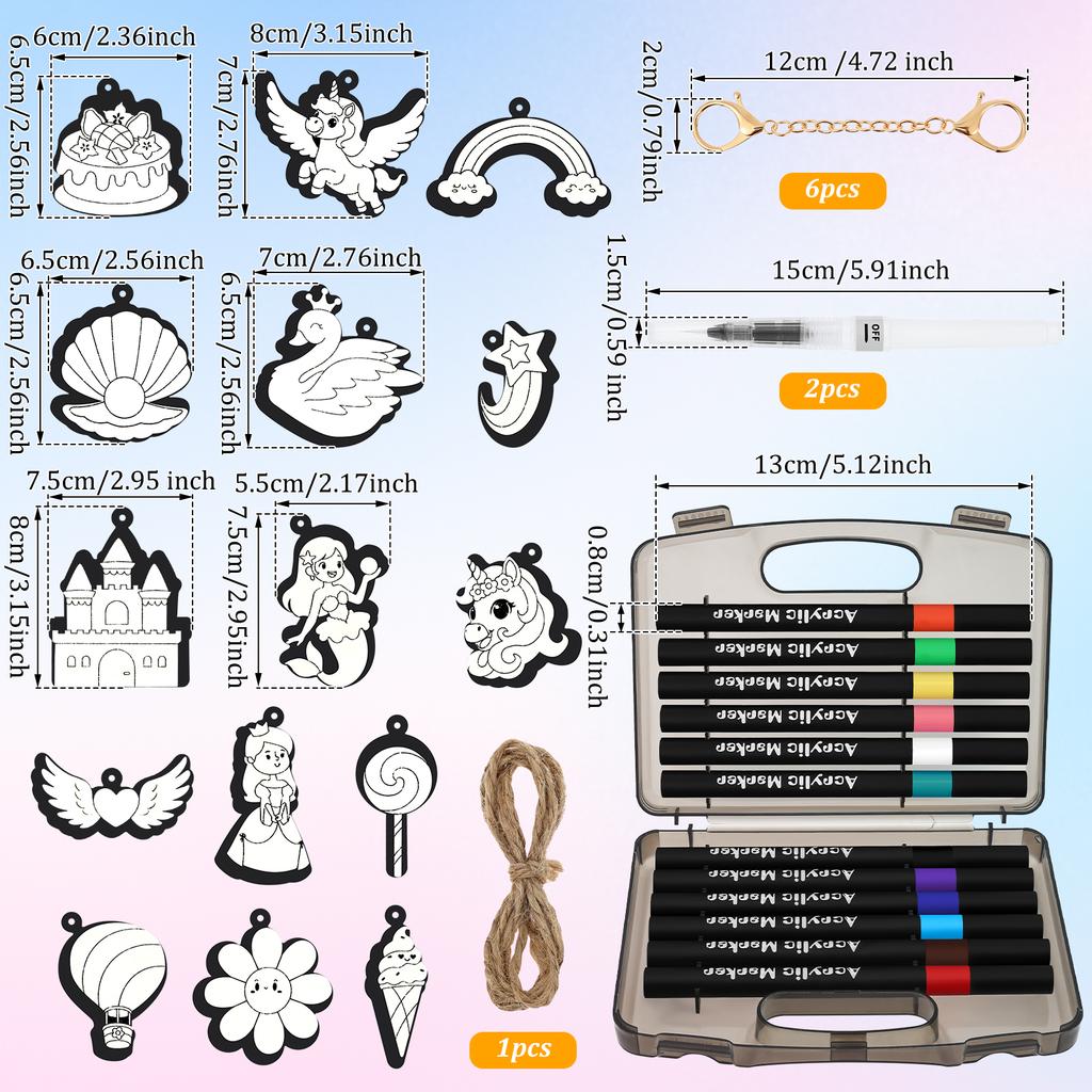 3D Art Puffy Paint Kit Foam Texture Painting Magic Puffy Foam Texture Painting Paper for Kids DIY Drawing Art Educational Craft