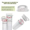 CYCLI-Universal 2-In-1 Window Vent Seal Kit Mobile A/C Portable Air Conditioner Window Kit