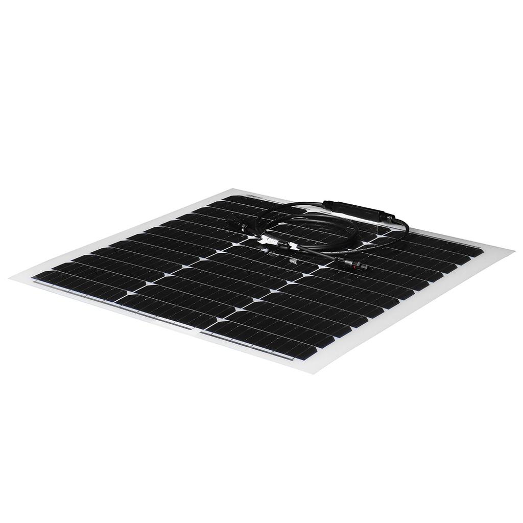 100W High Efficiency Monocrystalline Solar Panel Cell Flexible Panel Solar System For Home Camping Car RV Boat 18.5V