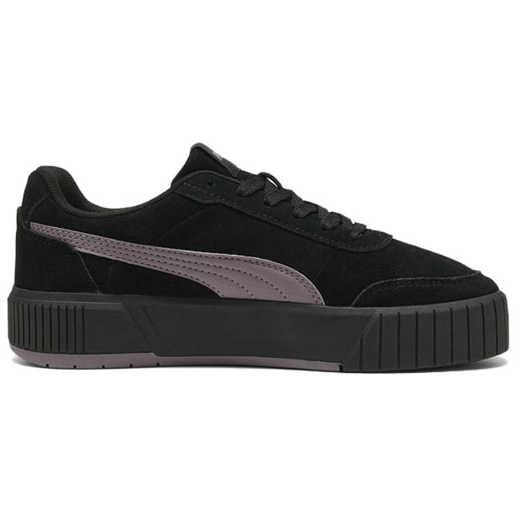 Puma Carina Mia Comfortable Versatile Durable Low-Top Sneakers Women sneakers Black 402638-03