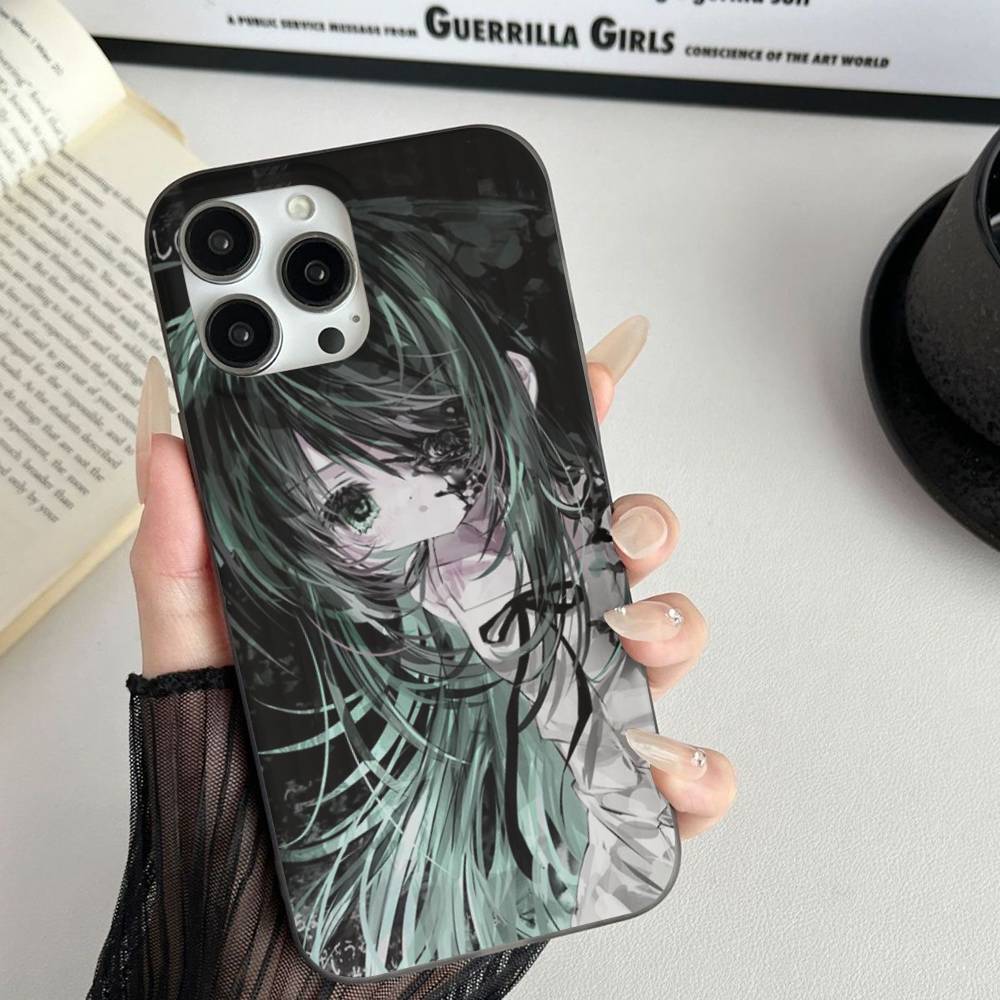 The Song Of Saya Horror Game Corrugated Pattern For IPhone 17 16 15 14 13 12 11 16 Pro Max Plus Pro Non-slip Phone Cover
