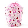 COLORFUL CANDY STYLE Deodorizing Diaper Pouch and Diaper Pouch Set of Heart and Ribbon Sparkle Beauty (Clutch Type) 2, (White) B8001600-BTR