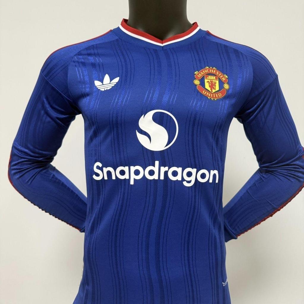 Arsenal Man Utd Retro Long Sleeve Soccer Fan Jersey