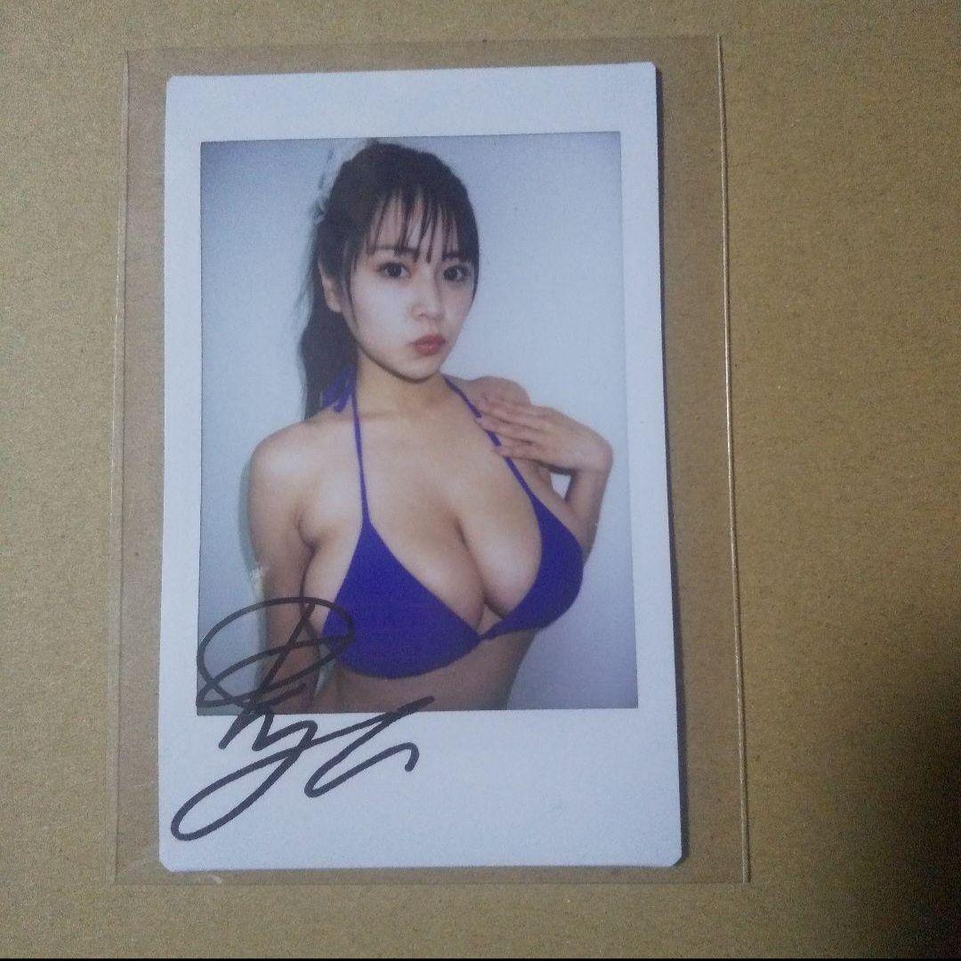 [USED] Purchase bonus for Yu Tano s  L GRAVITY : Autographed instant photo