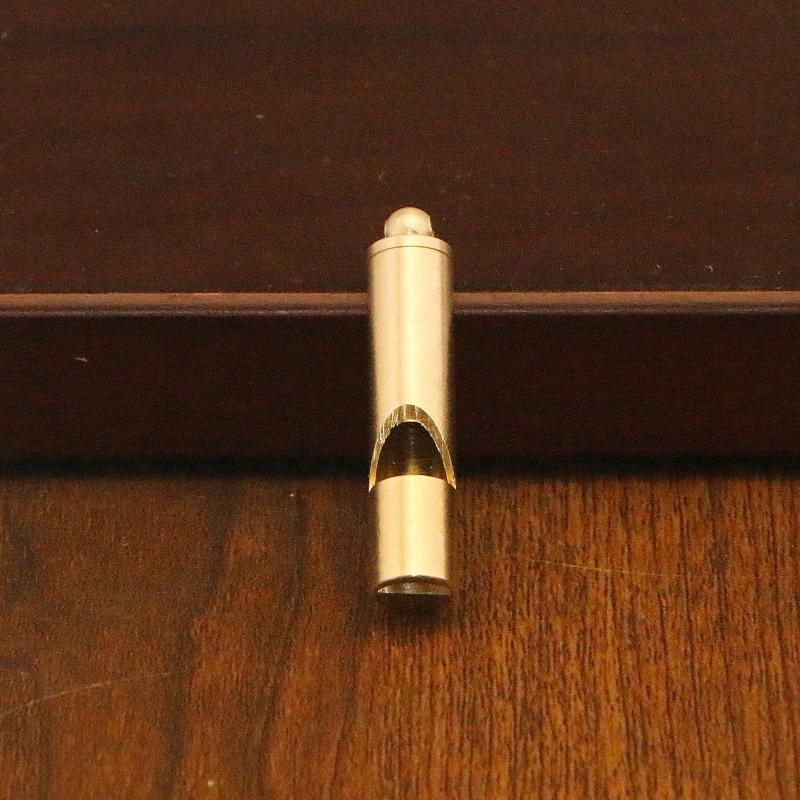 Vintage Brass Dragon Carved Whistle with Keychain Hole High Decibel Loud Portable Whistle for Outdoor Camping Travel Emergency