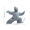 Tai Chi Master Figurine Creative Chinese Style Stone Statue Tabletop Decorations Tea Pet for Tea Lovers Home Office