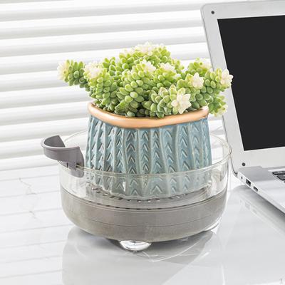 Hydroponic Plant Pot Self Watering Flower Planter Flowerpot Planting for Outdoor