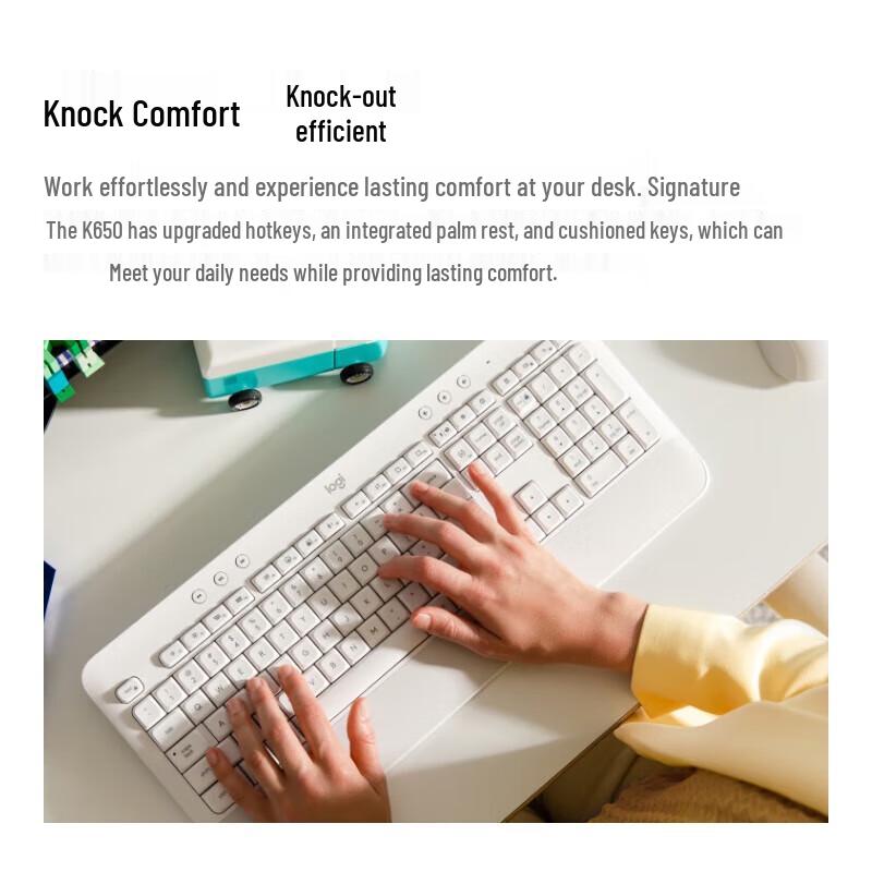 Logitech K650 Wireless Dual-Mode Office Keyboard