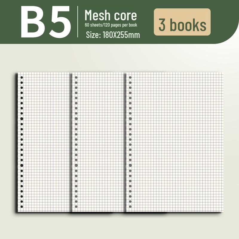 Morandi Colors Detachable Coil Notebook - B5, A4, A5 - Student-Friendly, High-Quality Loose-Leaf Design
