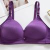 Large Size Thin Anti-sagging  Breast-collecting Non-wire Non-magnetic Underwear Bra Ladies Bra Without Steel Ring Gathered
