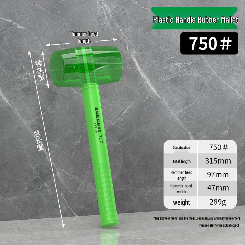 Baolian Shockproof Rubber Hammer for Tile and Floor Installation