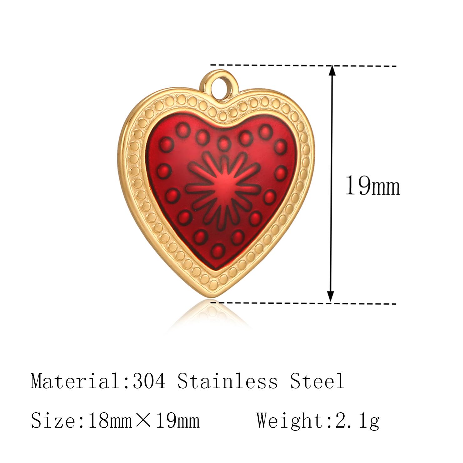 3Pcs New Camera/Ballet Dancers/Ox Horn Charms Stainless Steel Red Sacred Heart Pendants for Bracelet Necklace DIY Jewelry Making