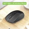 YWYT G862 2.4G Kablosuz Fare 3 vitesli Ayarlanabilir DPI Ergonomik Tasarım Masaüstü için Tak ve Çalıştır
