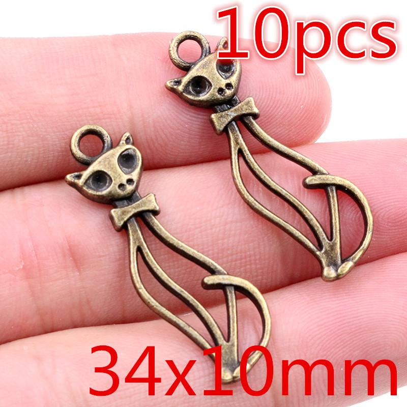 4-30pcs Animal Tree Flower Butterfly Alloy Metal Charms Pendant DIY Jewelry Making Accessories Findings for Earrings Necklace