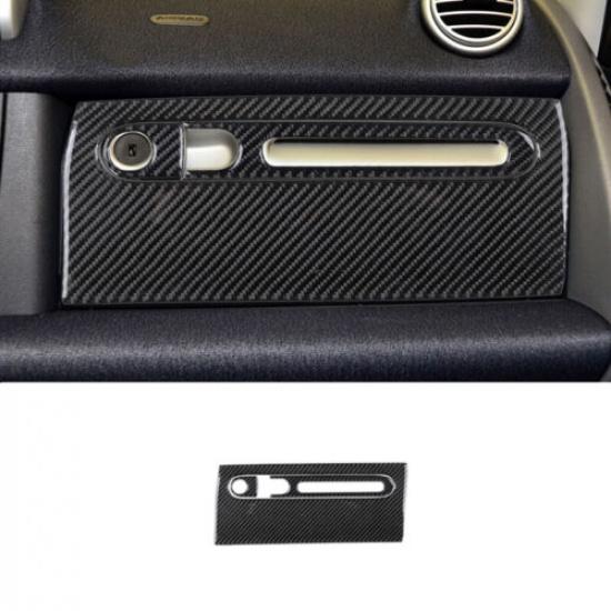 Carbon Fiber Passenger Storage Box Panel Cover For Benz Smart Fortwo 2011-2015