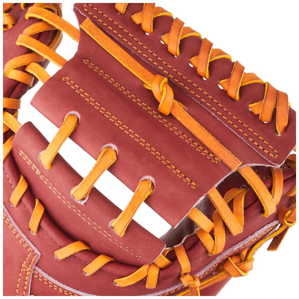 ZETT Pro Status Softball Seiji Kobayashi Player Bordeaux Brown BRCB30292 Catcher's Mitt, Type, Right-Handed Throw, Brown/Oak (4036)