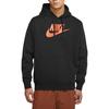 Logo Hoodie 'Black Orange' Men's DR7830-010