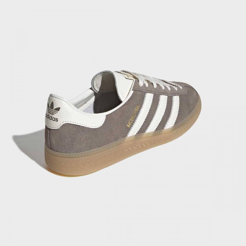 Adidas Leather Shoes With Rubber Sole Munich Shoes  Ih4208 