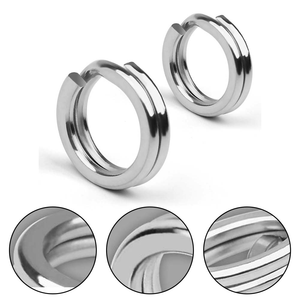 Fishing Hook Connection Ring Engineered for Natural Action