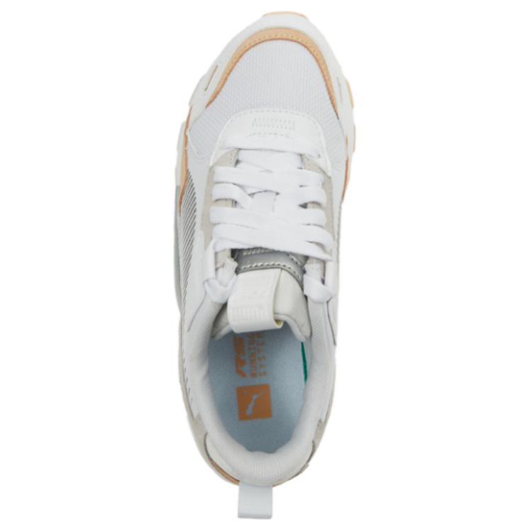 Puma Durable Comfortable Low-Top Casual Shoes Women Sneakers Brown White 392866-01