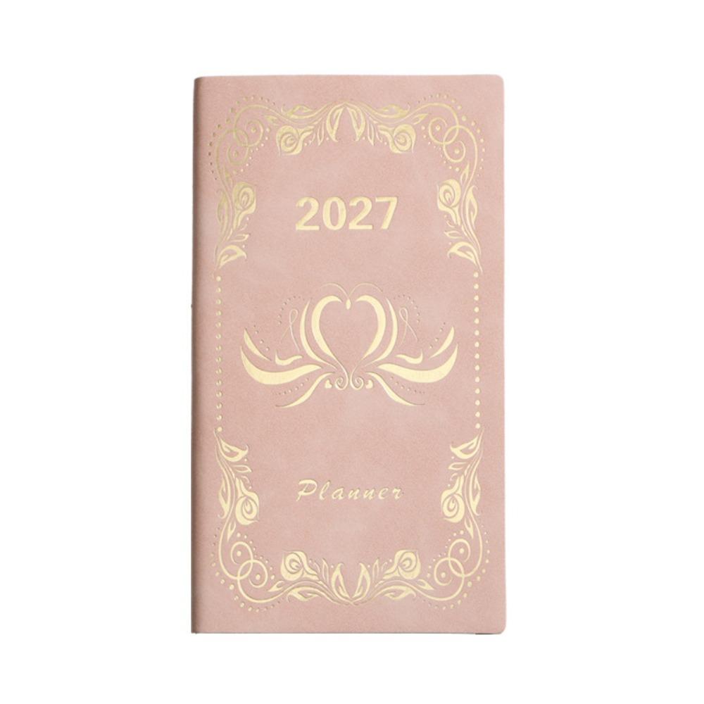 Wear-resistant 2027 Schedule Planner Notepad A6 Office Work Planner Diary Writing Pads  Business