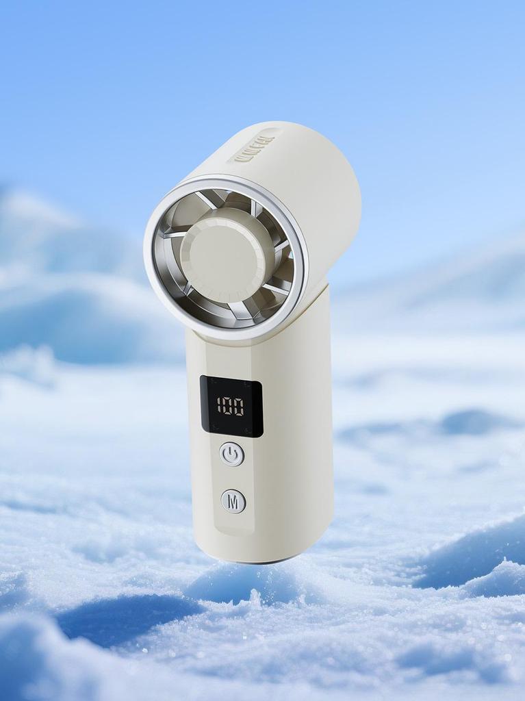 Compact High-Speed Handheld Silent Fan with Turbine Technology