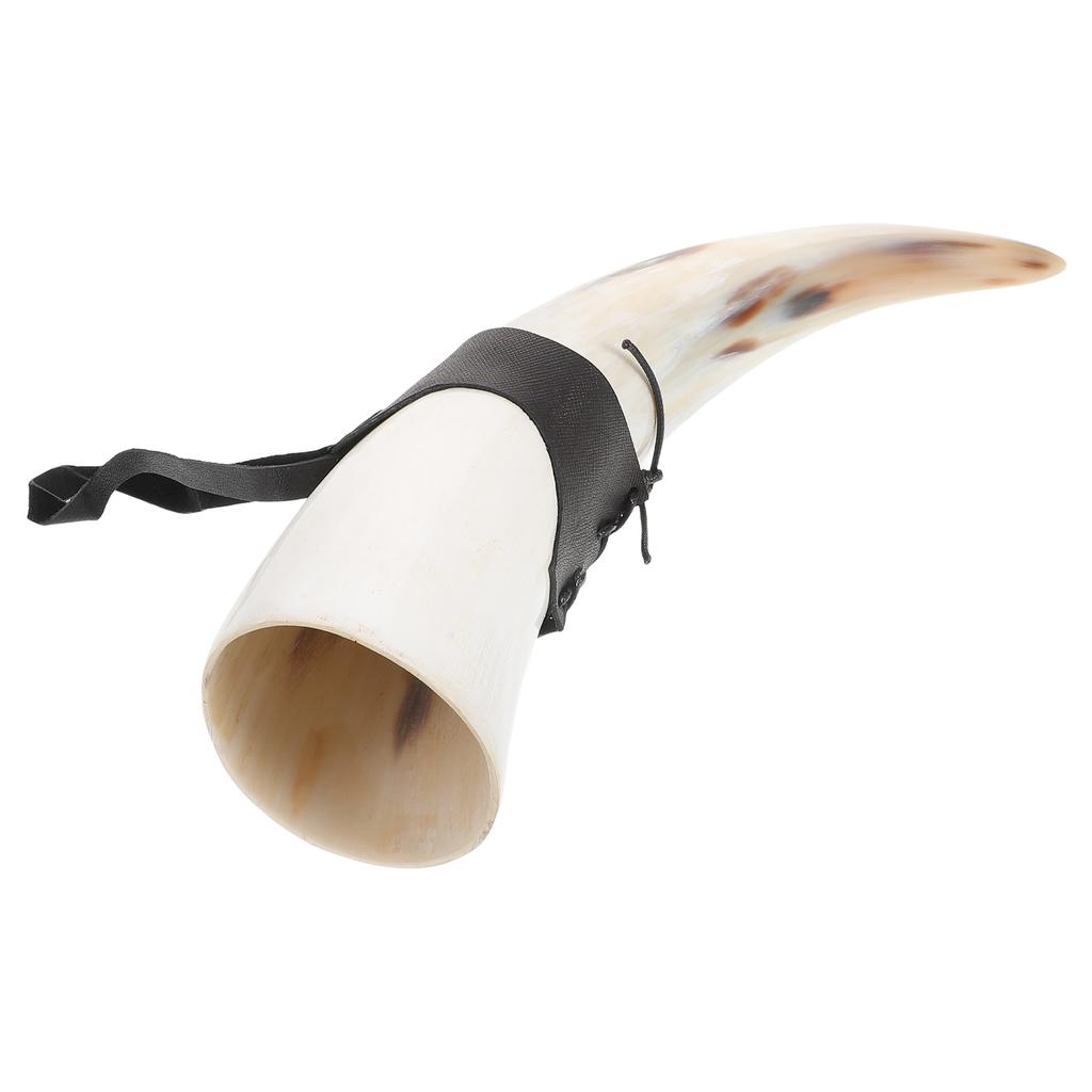 Horn Cup Set Viking Mug Drinking Horns Vessels Animal Handmade Viking Horn Trumpet Viking Horn For Decor Coffee