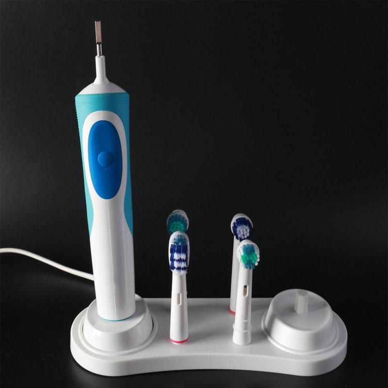 

Holder Bracket for Electric Toothbrush ABS material Bathroom Toothbrush Stander Base Support Tooth Brush Heads with Charger Hole