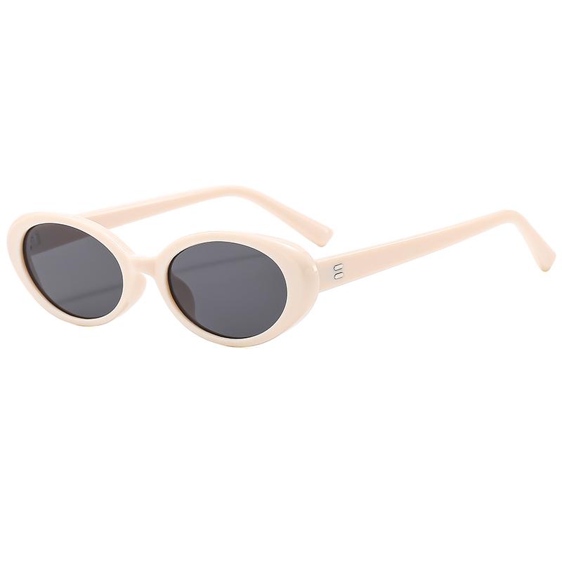 

Fashion Small Oval Sunglasses Women Classic Vintage Men Sun Glasses Uv400 Female Shades as picture
