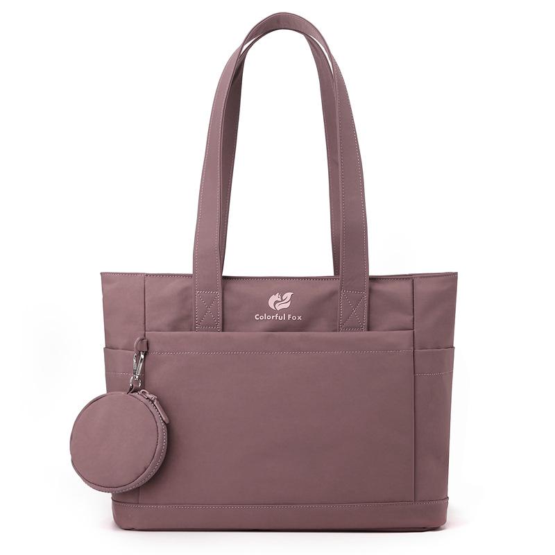 Japanese-Style Lightweight Casual Tote: Versatile Single Shoulder and Handheld Bag for Everyday Use