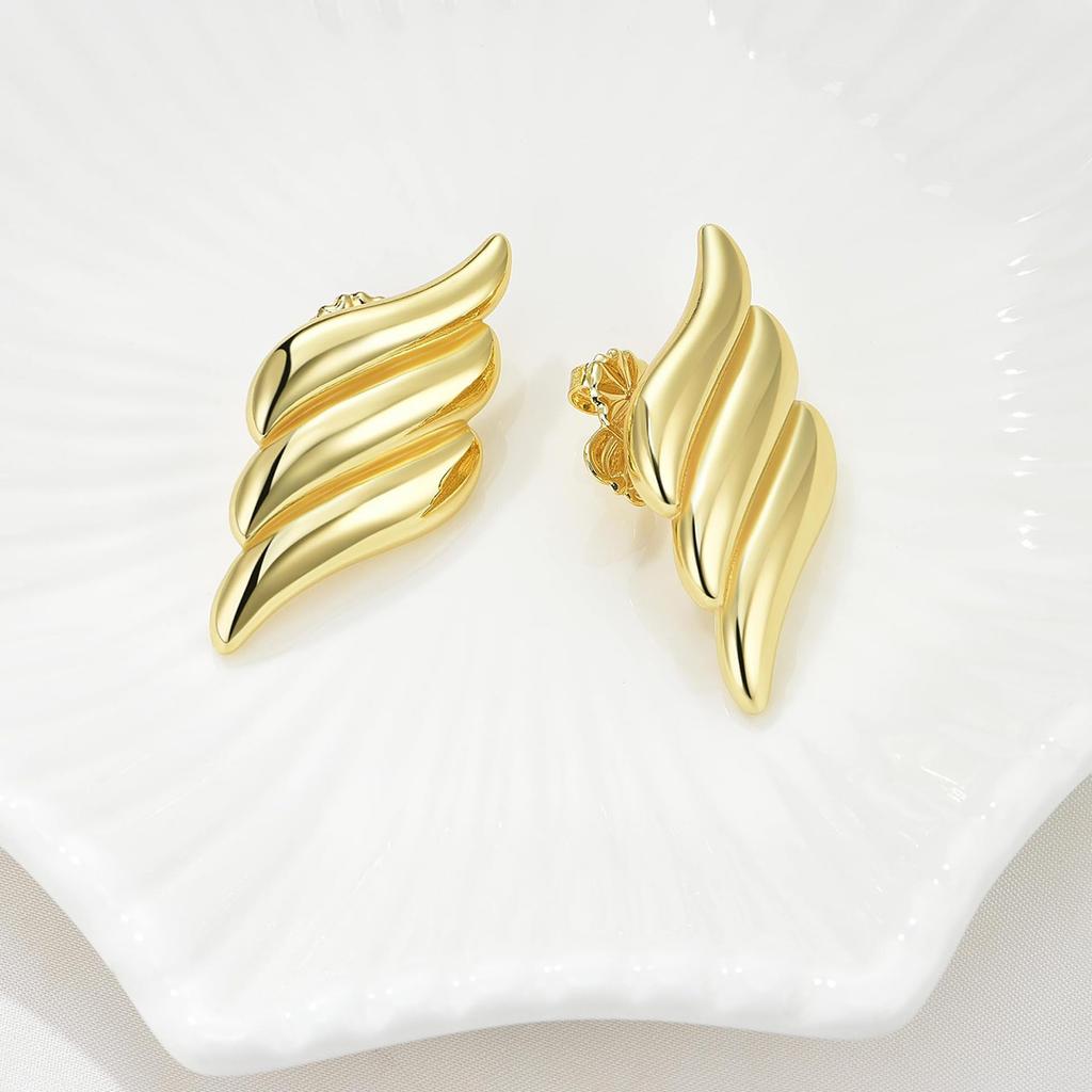 Chic Geometric Earrings Chic Diamond Shaped Ear Accessory Individualized Ear Studs Earrings Adornment for Fashion Lovers